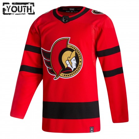 Ottawa Senators Blank 2020-21 Reverse Retro Authentic Shirt - Kinderen
